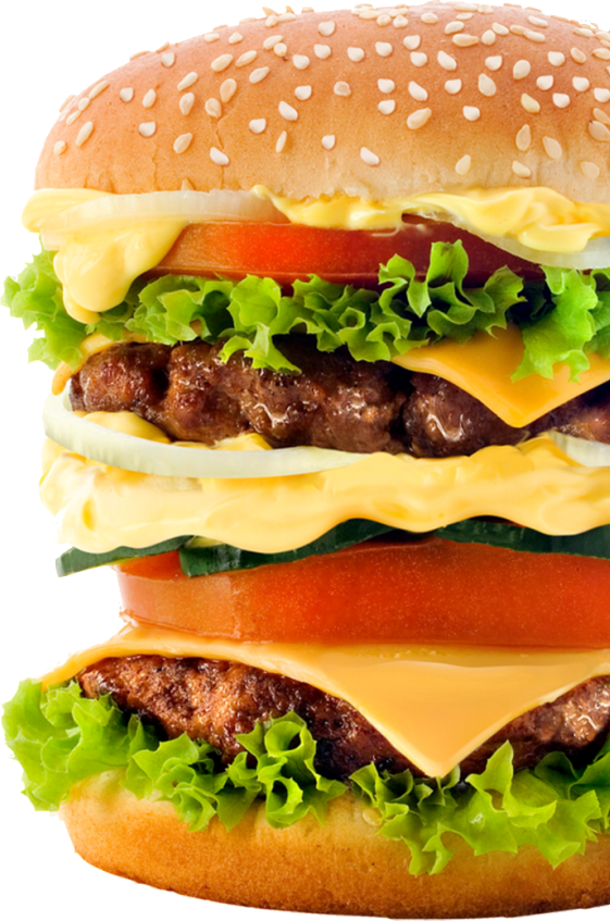 La mejor hamburguesa.